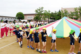 奈良文化高校の体育大会に参加しました