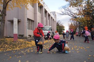 新庄北幼稚園のお友だちと交流を楽しみました