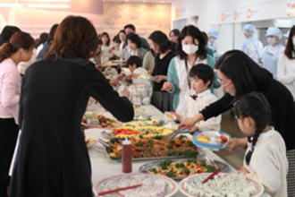 お別れ会・バイキング給食