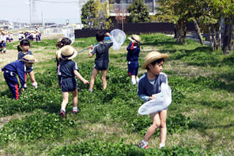 「みどりの幼稚園」で春を満喫しました