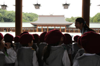 年少組が橿原神宮へ遠足に行ってきました