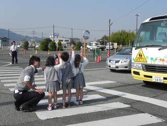 交通安全教室に行ってきました