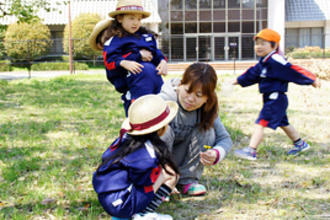 みどりの幼稚園で春を楽しみました