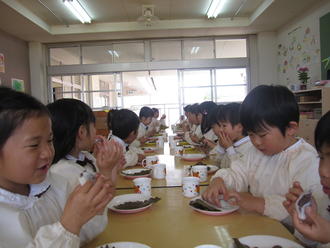 こどもの日のお祝いをしました