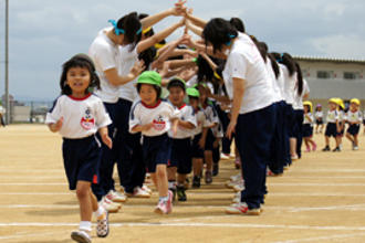 奈良文化高校の体育大会に参加しました