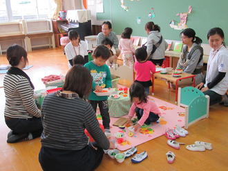 今年度の「体験入園 みつばち・ぶん」が始まりました。