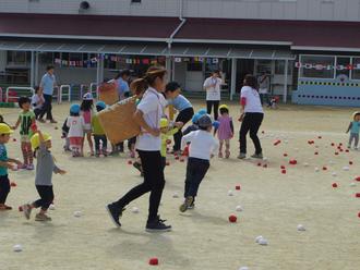 10月体験入園「みつばち・ぶん　ミニ運動会をしましょう」を開催しました。