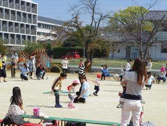 10月体験入園「みつばち・ぶん　ミニ運動会をしましょう」を開催しました。