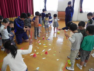 高田高校のお兄ちゃんお姉ちゃんと遊びました