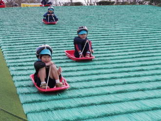 お別れ遠足に行きました（竹取公園）