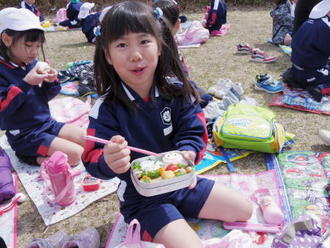 お別れ遠足に行きました（竹取公園）