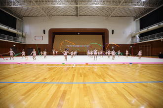 新体操クラブ「第１回奈良文化RG合同発表会」が行われました
