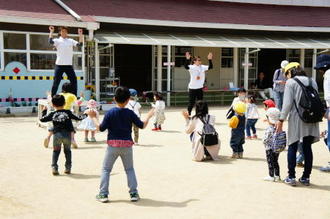 第1回 体験入園「みつばち・ぶん」を開催しました。