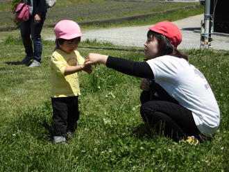 第２回　体験入園「みつばち・ぶん」を開催しました