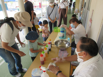 体験入園「みつばち・ぶん」を開催しました