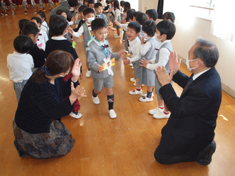 お別れ会を行いました