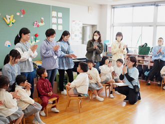 年長児クラスの懇談会・交歓会を行いました