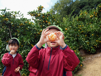 年中児が秋の遠足に行きました