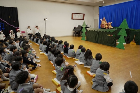 待ちに待ったクリスマス会を開催しました