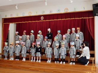 12・1月生まれの誕生会を開催しました