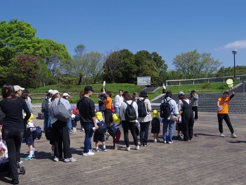 年少児が親子遠足に出かけました