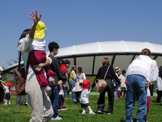 年少児が親子遠足に出かけました