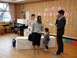 令和8年度保育課程入園式を挙行しました