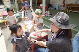 子育て支援「おひさま・ぽっかぽかルーム」を開催しました