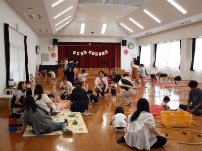 子育て支援「おひさま・ぽっかぽかルーム」を開催しました
